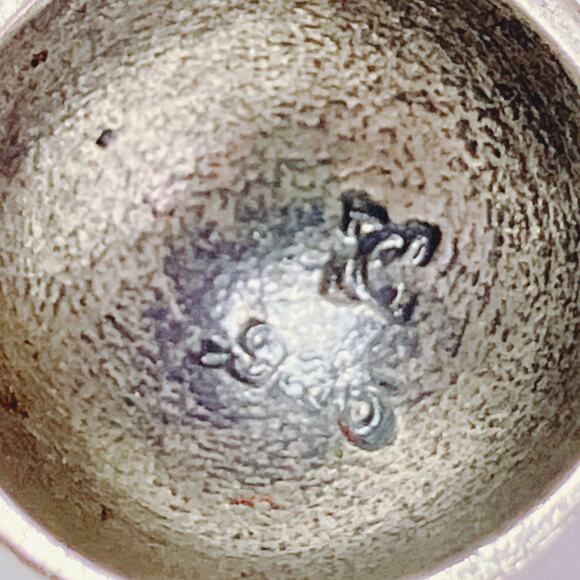 Vintage Sterling Silver Basketball Charm Pendant 1960s Sports Jewelry - Picture 7 of 8